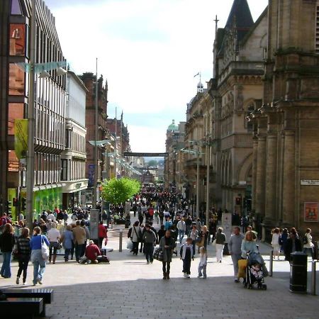 City Centre Apartment W Parking & Hyperoptic Wifi Glasgow Kültér fotó