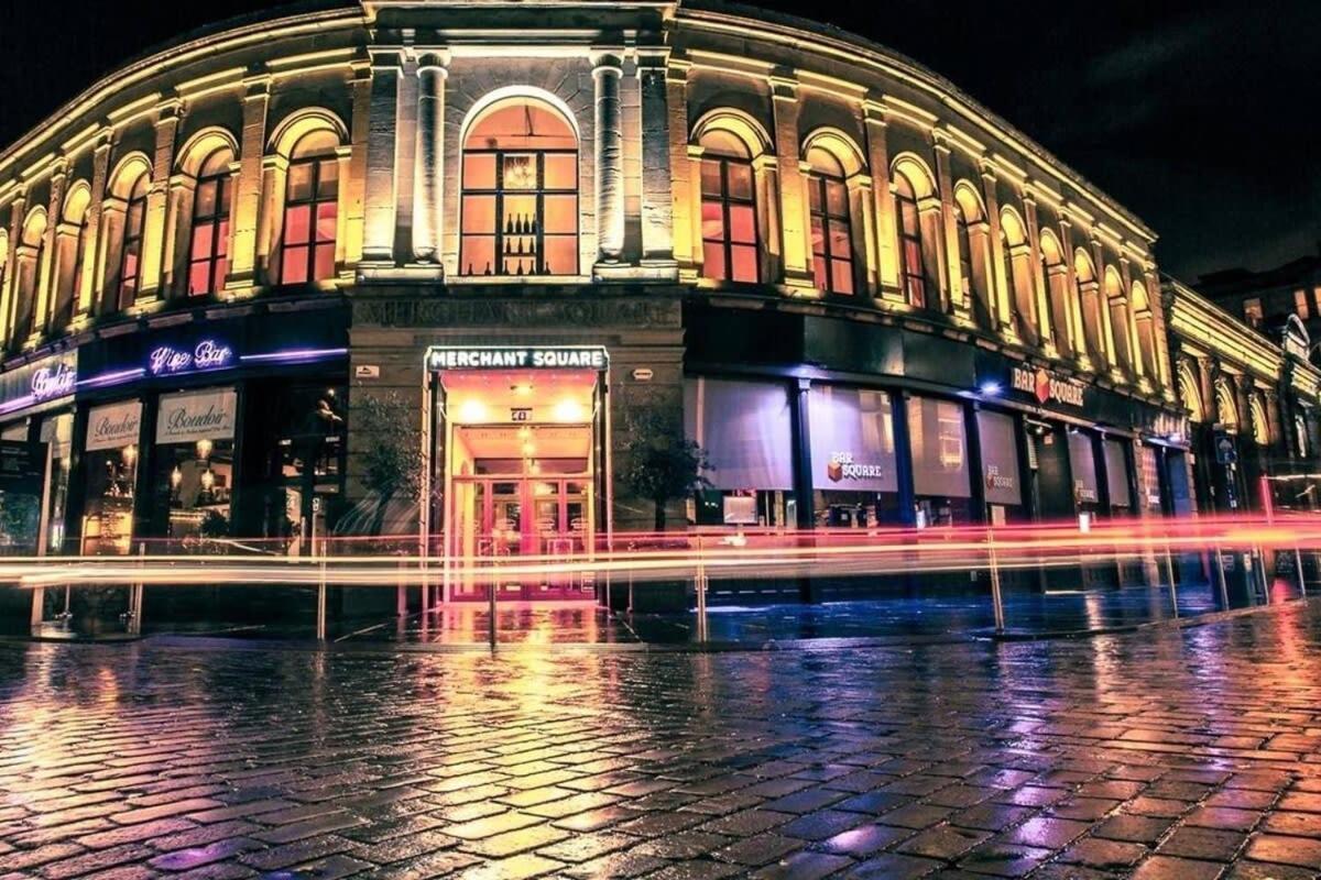 City Centre Apartment W Parking & Hyperoptic Wifi Glasgow Kültér fotó